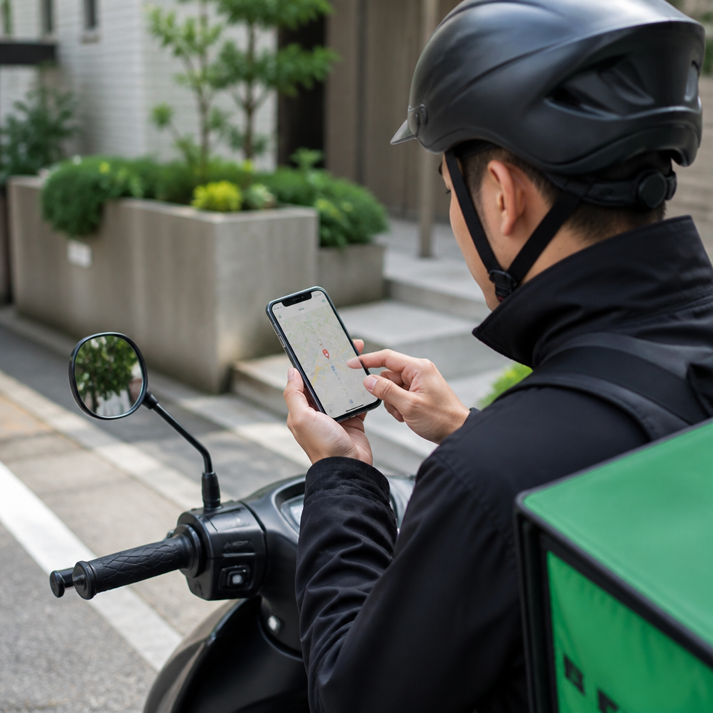 Uber Eatsでピンずれした時の住所確認